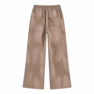 Pantalones Deportivos de Lona para Hombre, Estilo Urbano, Invierno, Lavado de Color, Secado Rápido, Impermeables, Transpirables, Holgados, con Múltiples Bolsillos, Casuales - Product Image 5