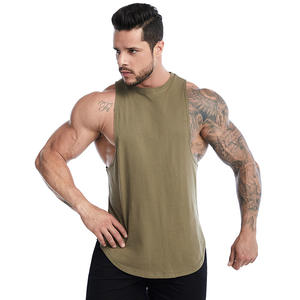 Camiseta sin mangas Fabricante Personalizado Transpirable Secado rápido 190g Mezclas de algodón Ropa de calle Camiseta sin mangas Unisex Camiseta sin mangas - Product Image 6