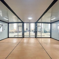 Maison préfabriquée sécurisée en conteneur empilable et extensible de 40, 30 ou 20 pieds, 5 chambres, à vendre - Maisons préfabriquées