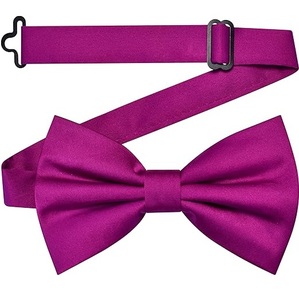 Pajarita de negocios de poliéster personalizada, venta al por mayor, pajaritas informales personalizadas para fiestas, corbatas de alta calidad, gemelos, pajaritas - Product Image 6