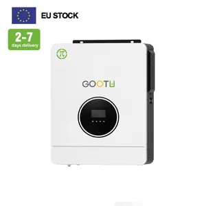 GOOTU En stock 6KW Onduleur solaire hybride 48V DC to AC Power Converter 6.2KW Off Grid Tie Inverter