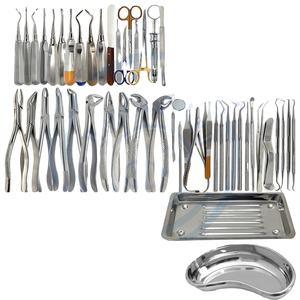 Professionnel allemand 89 PC chirurgie dentaire orale extraction ascenseurs pince Kit d'instruments ensemble ISO Ce approuvé par DADDY D PRO - Product Image 1