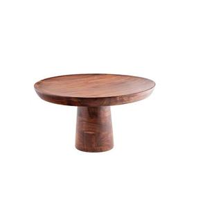 Pedestal de exhibición de pastel de madera de mango hecho a mano de MOQ bajo, soporte para pastel de taza para el Hogar, Restaurantes, uso en fiestas - Product Image 1