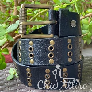 Nouveau élégant et décontracté fait à la main en cuir véritable classique ceinture pour hommes personnalisé pleine fleur en détresse en cuir véritable hommes ceinture - Product Image 1