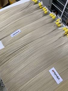 Prix de gros Extensions de cheveux en vrac Cheveux du donneur Double noyade 100 grammes Toutes les couleurs 12 pouces - Product Image 5