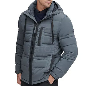 Nouvelle arrivée, veste matelassée au design tendance, logo personnalisé, veste d'hiver, nouvelle veste matelassée fabriquée au Pakistan - Product Image 6