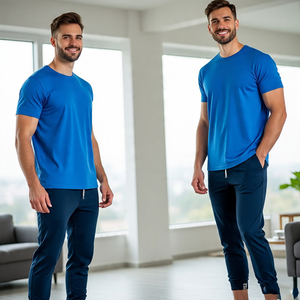 Chándal de verano para hombre, ejercicio para correr, camisetas y pantalones de manga corta, ropa deportiva, chándal para correr, traje para hombre - Product Image 3