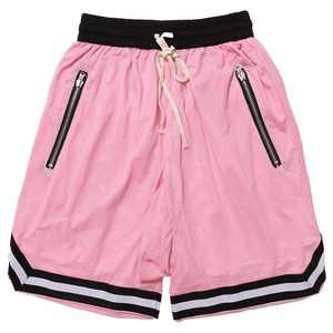 High Quality Custom Men's Basketball Shorts 150 Grams Double-<b>Layered</b> Summer Mesh Sporty Style Drawstring Closure 100% Polyester - Product Image 4