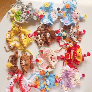 Accesorios para Bebés Hechos a Mano, Gorro de Ganchillo de Algodón con Diseño Navideño del Zodiaco para Fiestas - Product Image 3