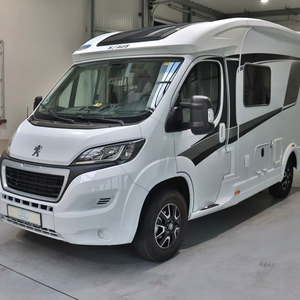 Camping-car de luxe Knaus Van TI 550MD 2018 d'occasion, blanc, 4-6 passagers, norme Euro 5, charge utile 11000 kg, pour le camping - Product Image 1