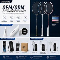 Raquette de badminton professionnelle 4U en fibre de carbone 1573, 32 lbs, haute tension, haute qualité, légère, puissante, pour l'attaque élite