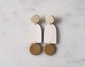 Handmade Artistic <b>Resin</b> <b>Earrings</b> Custom Size Dual Tone Colors Florals Fashion Jewelry Gift Women Angel Style Craft Emporium - Product Image 6