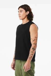 Camisetas sin Mangas BELLA + CANVAS, Diseño Personalizado de Camisetas sin Mangas y Camisetas sin Mangas en Línea, Camisetas sin Mangas Azules - Product Image 6