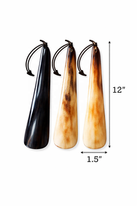 Premium Buffalo Horn <b>Shoe</b> Horn Handmade Natural Durable Smooth Finish Eco Friendly Luxury <b>Shoe</b> Helper Ergonomic Design Gift - Product Image 2