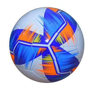 Custom Classic High Air Retention Foldable Eco-Friendly PU Leather Soccer Ball for Adult Size 5 <b>Hand</b>-<b>Stitched</b> Waterproof - Product Image 1