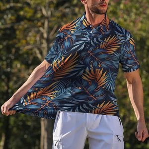 Chemises pour hommes confortables, anti-plis, séchage rapide, sublimation, meilleure qualité, coton doux, polyester, personnalisables, durables, tricotées unies - Product Image 4