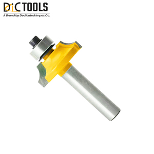 DIC TOOLS ISO 9001 Certified 3-Year Warranty TCT Carbide Tipped <b>Router</b> Bits Flat Round Bit 8mm 12mm Shank for <b>Woodworking</b> Tools - Product Image 2