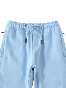 Chándal acampanado lavado ácido con logotipo personalizado para hombre chándal acampanado de invierno con bordado de chenilla de felpa francesa de peso pesado para hombre-Plus - Product Image 4