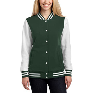 Chaquetas y Abrigos Deportivos Universitarios de Invierno Personalizadas con Logotipo para Mujer, Chaqueta Bomber de Algodón, Chaqueta Universitaria de Béisbol, Chaqueta de Béisbol de Forro Polar - Product Image 4
