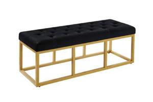 Stainless Steel Gold Plated <b>Bench</b> Furniture for Home Hotel Restaurants Living Room & Bed Room at Wholesale Price - Product Image 6