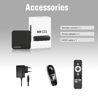 Nouvelle Box TV S13 Neo 2026 Android 10.0 4K Allwinner H313 Quad Core Smart Lecteur Multimédia Haute Performance à Bas Coût avec 1 Go/8 Go