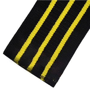 Rodilleras de levantamiento de pesas para hombre, envolturas de compresión ajustables para levantamiento de pesas, OEM - Product Image 6