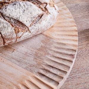 Bandeja Giratoria Redonda de Madera Natural para Vajilla, Organizador Giratorio de Madera para Cocina, Bandeja Giratoria para Gabinete o Encimera - Product Image 2