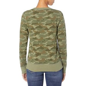Vente en gros sweat femme Quickdry respirant léger et solide sweats col rond manches longues tenue décontractée Service OEM - Product Image 2