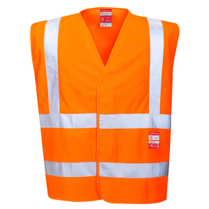 Chaleco de seguridad de alta visibilidad con logotipo personalizado para hombre, ropa de trabajo a buen precio, cinta reflectante de alta visibilidad, hecho informal, poliéster y algodón - Product Image 1