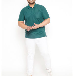 Polo de Manga Corta para Hombre de la Mejor Calidad, Diseño Personalizado para Ropa Casual, Patrón Sólido, Tela de Lona - Product Image 5