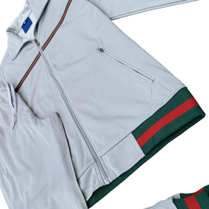 Chándales bordados de Entrenamiento Personalizados para correr para hombre, ropa deportiva ajustada, conjunto de chándal de ropa atlética para gimnasio y Fitness - Product Image 5