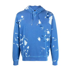 เสื้อฮู้ดผู้ชายผ้าฟลีซผ้าคอตตอนน้ำหนักเบาแห้งเร็วมีฮู้ดใส่ได้ทั้งชายและหญิงพิมพ์ลายหน้าจอตามสั่ง - Product Image 2