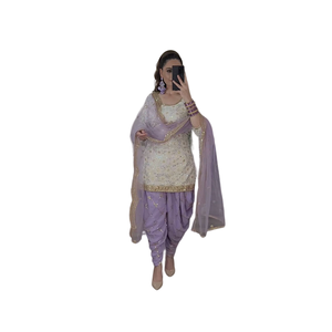 Eid Ramzan Special Salwar Kameez Readymade, traje paquistaní personalizable con pantalón estilo Dhoti, traje indio tradicional para mujer - Product Image 1