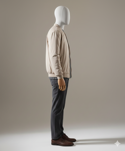 Demark International Pakistan Leather Factory Men's Winter HIGH STREET Fashion Leather Bomber <b>Jackets</b> <b>Suede</b> Buffalo Cowhide - Product Image 2