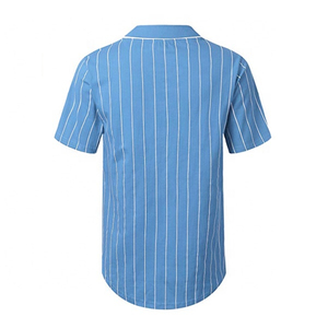 Camiseta de béisbol con estampado digital personalizado para hombre, Camiseta deportiva con cuello en V antibacteriana transpirable de poliéster de alta calidad, diseño de nombre del equipo - Product Image 6