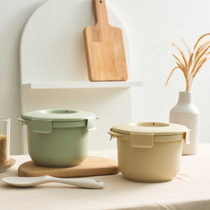 Calobowl เครื่องทำข้าวไมโครเวฟรับประทานอาหารเพื่อสุขภาพผลิตภัณฑ์ที่เป็นมิตรกับเบาหวาน - Product Image 2