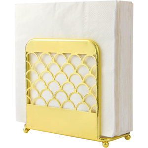 Exclusive Quality <b>Silver</b> <b>Wire</b> Metal Napkin Stand Unique Design Tissue Holder Wedding Restaurant And Hotel Ware Napkin Holder - Product Image 4