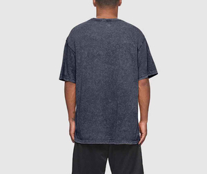 Venta al por mayor 100% camisetas de algodón personalizado serigrafía impresa peso pesado de talla grande gráfico personalizado camiseta de gran tamaño de los hombres - Product Image 3