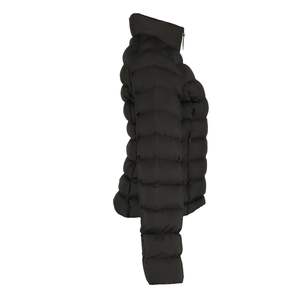 Femmes 2024 Manteau court rembourré pour l'hiver Veste à fermeture éclair Col montant Veste matelassée personnalisée pour femmes Veste matelassée - Product Image 3