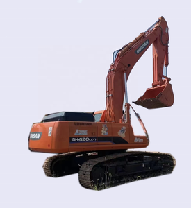 Excavadora de cadenas Doosan 420LC-7 usada, máquina de segunda mano duradera, excavadora Doosan DH420 de 40t en venta - Product Image 1