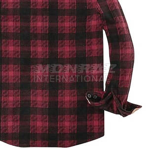 Camisa de franela de algodón 2025 de alta calidad para hombre con diseño personalizado 100%, suministro a granel con características personalizadas - Product Image 6