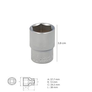 Chiave a Bussola Esagonale 1/2" 21 mm. - Product Image 2