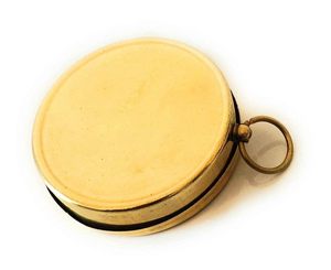 Brújula de Bolsillo de Latón de 2 Pulgadas, Estilo Náutico Vintage - Product Image 2