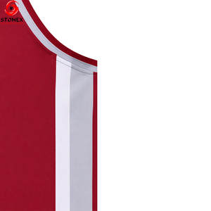 Ensemble de maillots de basket-ball en polyester 100% respirant, à séchage rapide, de haute qualité, avec logo personnalisé, tendance et nouveau, en gros - Product Image 6