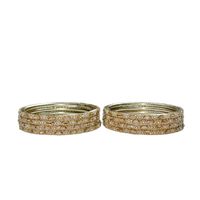 Vente chaude Bracelet Indien Bollywood Multi Couleur Bracelet ensemble pour Femmes et Filles Mariage Churi Ensemble Bijoux