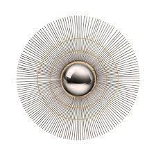 Well Selling Iron <b>Mirror</b> Art <b>Irregular</b> Circular Living Room Metal Frame Wall <b>Mirror</b> Decor Christmas Vintage Luxury Space Casual - Product Image 3