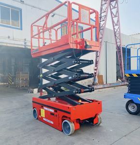 Plateformes de travail en hauteur électriques hydrauliques de qualité supérieure, plateformes élévatrices à ciseaux autopropulsées de petite taille, 4 m, 6 m, 8 m, 10 m, 12 m, 14 m - Product Image 2