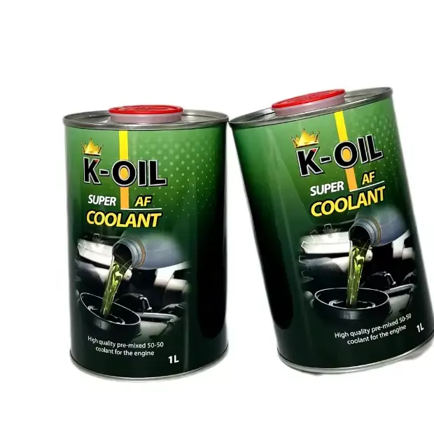 K-OIL COOLANT cor verde de boa qualidade personalizado disponível pré-misturado 50-50 preço muito barato do Vietnã