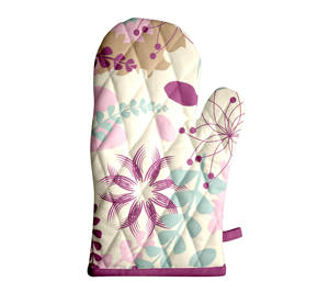 Mitaines de four en coton matelassé Gants de cuisine extra longs résistants à la chaleur pour la cuisson au four Rôtissage - Product Image 1