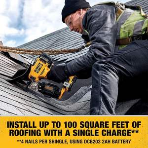 Clavadora Neumática/Eléctrica Inalámbrica Industrial de 18V para Techos, Kit de Bricolaje para Construcción de Acero, Incluye Clavadora Brad - Product Image 4